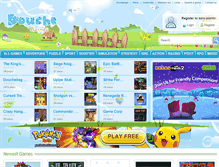 Tablet Screenshot of douchegames.com